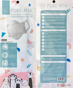 Pure-Msk Kids Respirator Face Masks