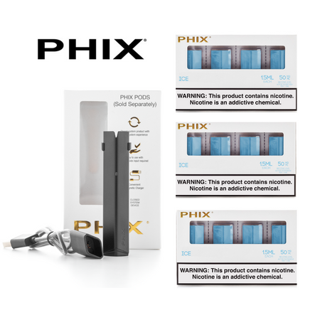 PHIX POD BUNDLE OFFER DEAL - 3 PACKS + 1 BASIC KIT-Fern Pine Distro