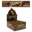 Smoking Brown King Size Rolling Paper-Fern Pine Distro