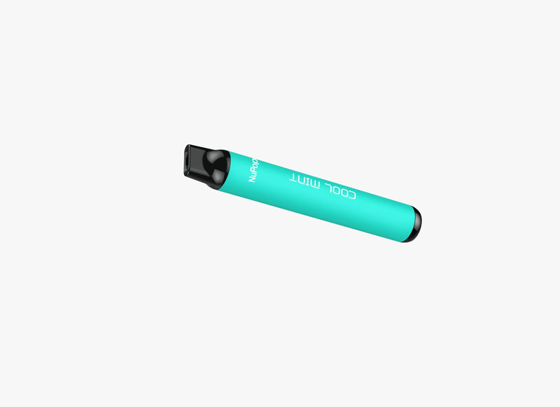 Nupop Cool Mint Tobacco Free Nicotine Vape Disposable