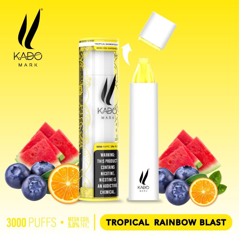 Kado Mark Tropical Rainbow Blast Vape Disposable
